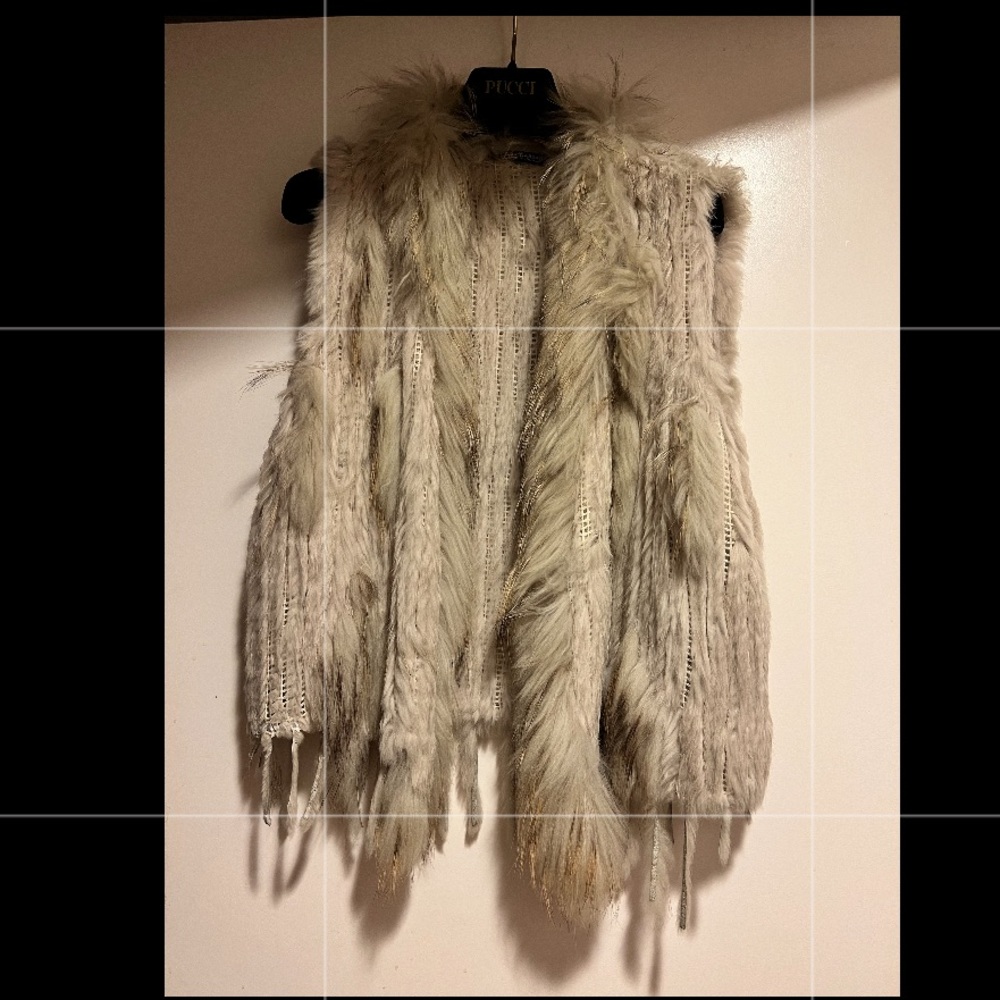 Dolce and Gabbana fur jacket bought in Paris at a runway show